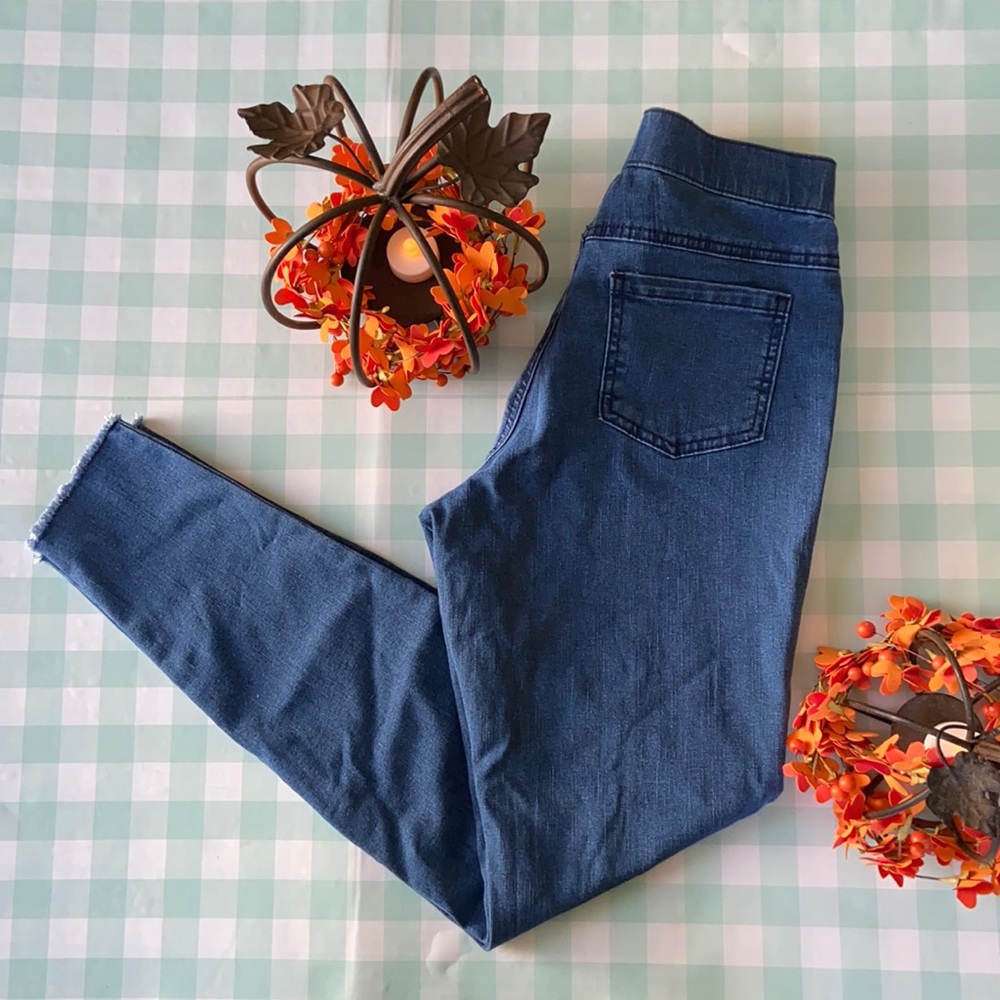 Hue denim jean leggings size Small